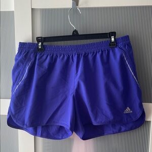 Adidas Climalite Women's Vibrant Purple Athletic Shorts